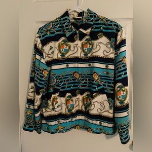 Alfred Dunner Nautical Bomber Jacket